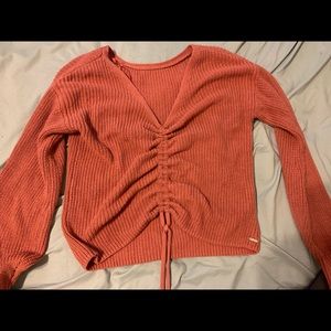 hollister crop sweater